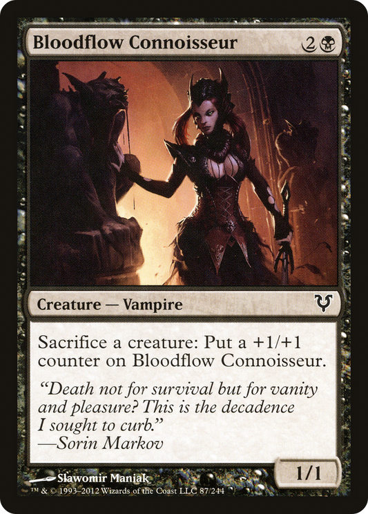 Bloodflow Connoisseur (AVR-087) (Foil)
