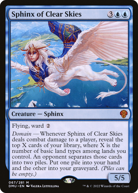 Sphinx of Clear Skies (DMU-067) (Foil)
