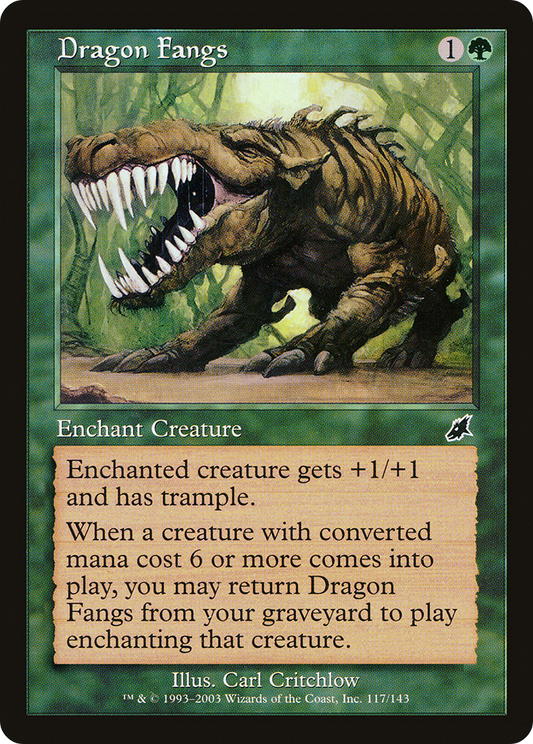 Dragon Fangs (SCG-117) (Foil)