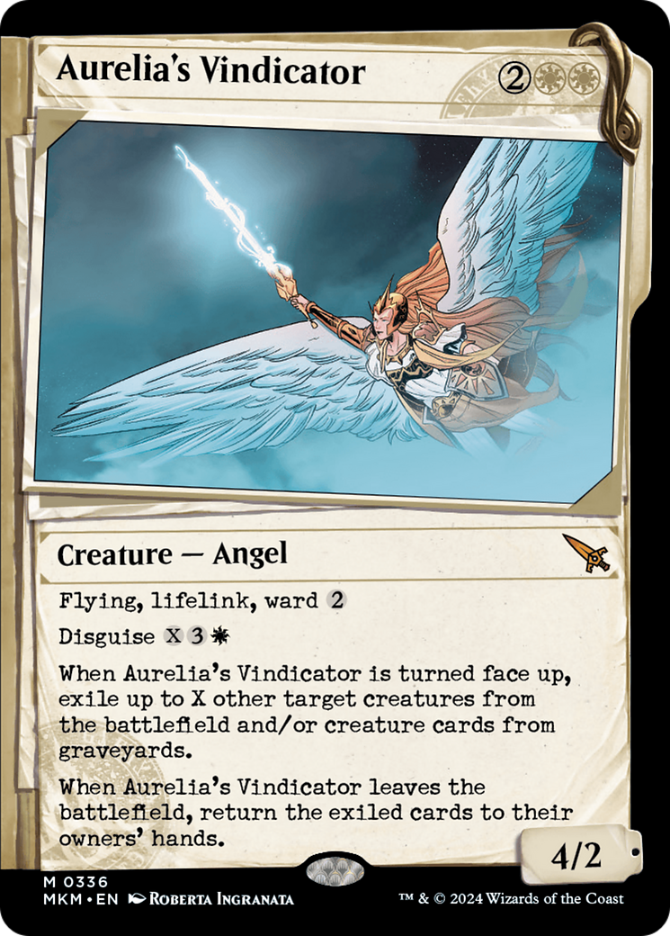 Aurelia's Vindicator (MKM-336) (Showcase) (Foil)
