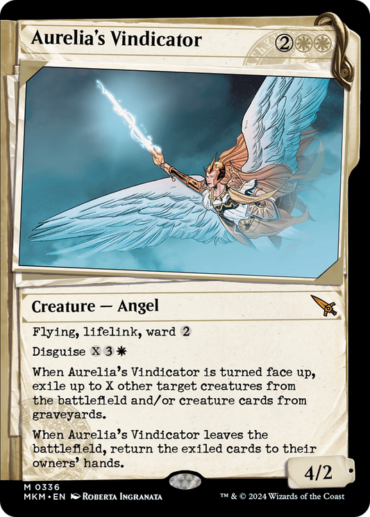 Aurelia's Vindicator (MKM-336) (Showcase) (Foil)