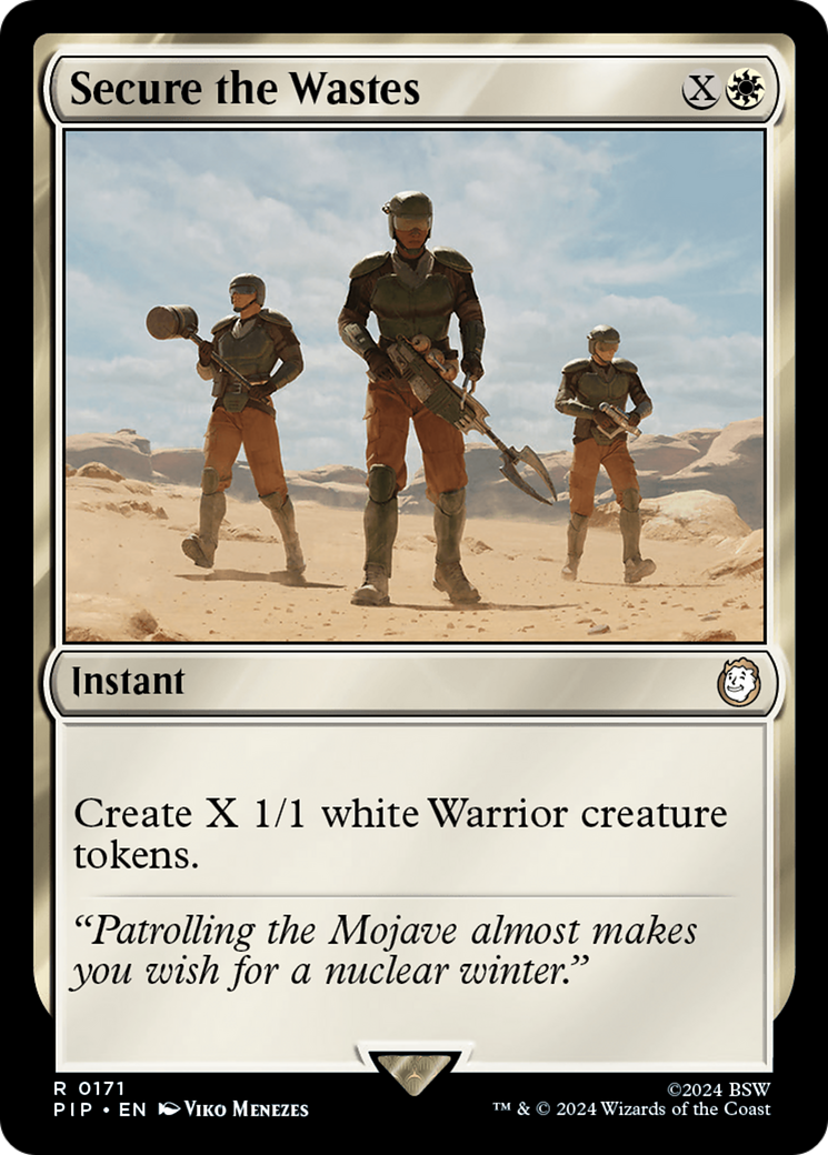 Secure the Wastes (PIP-171) (Foil)