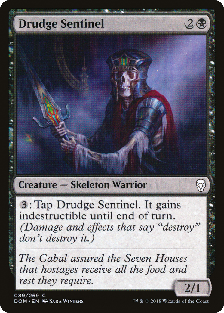 Drudge Sentinel (DOM-089) (Foil)