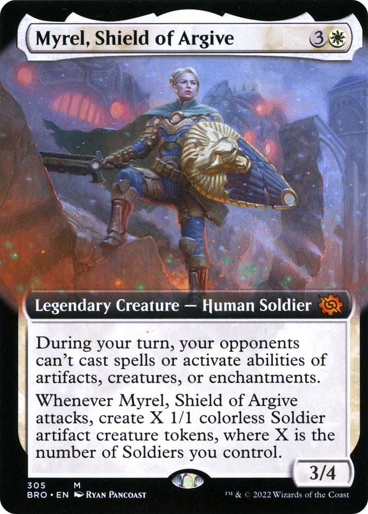 Myrel, Shield of Argive (BRO-305) (Extended Art)