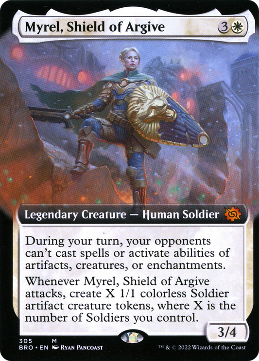 Myrel, Shield of Argive (BRO-305) (Extended Art) (Foil)
