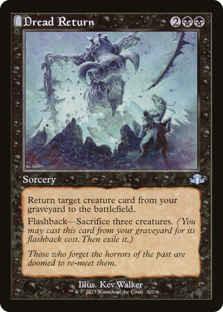 Dread Return (DMR-302) (Foil)