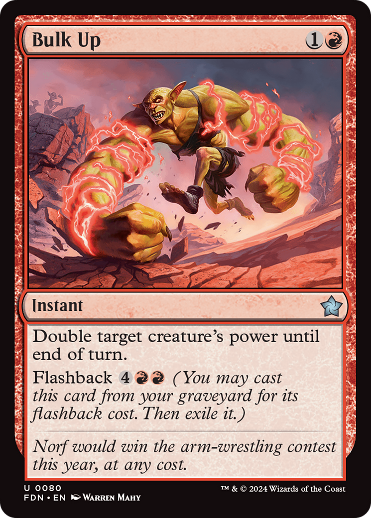 Bulk Up (FDN-080) (Foil)