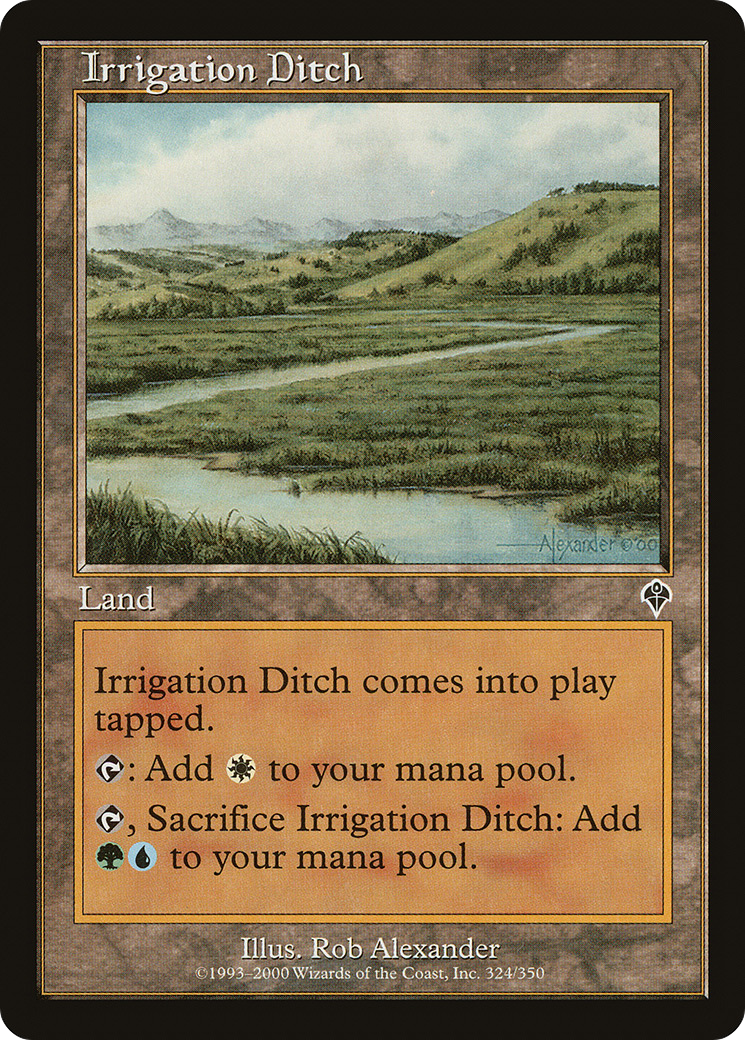 Irrigation Ditch (INV-324) (Foil)