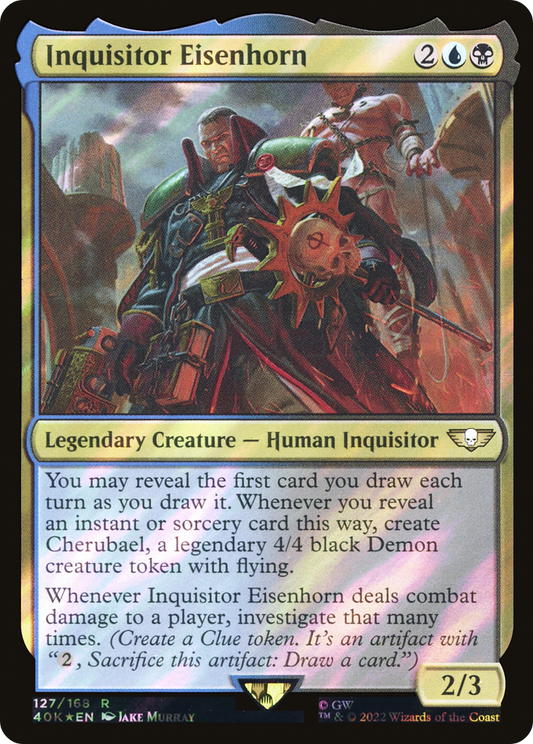 Inquisitor Eisenhorn (40K-127★) (Surge Foil)