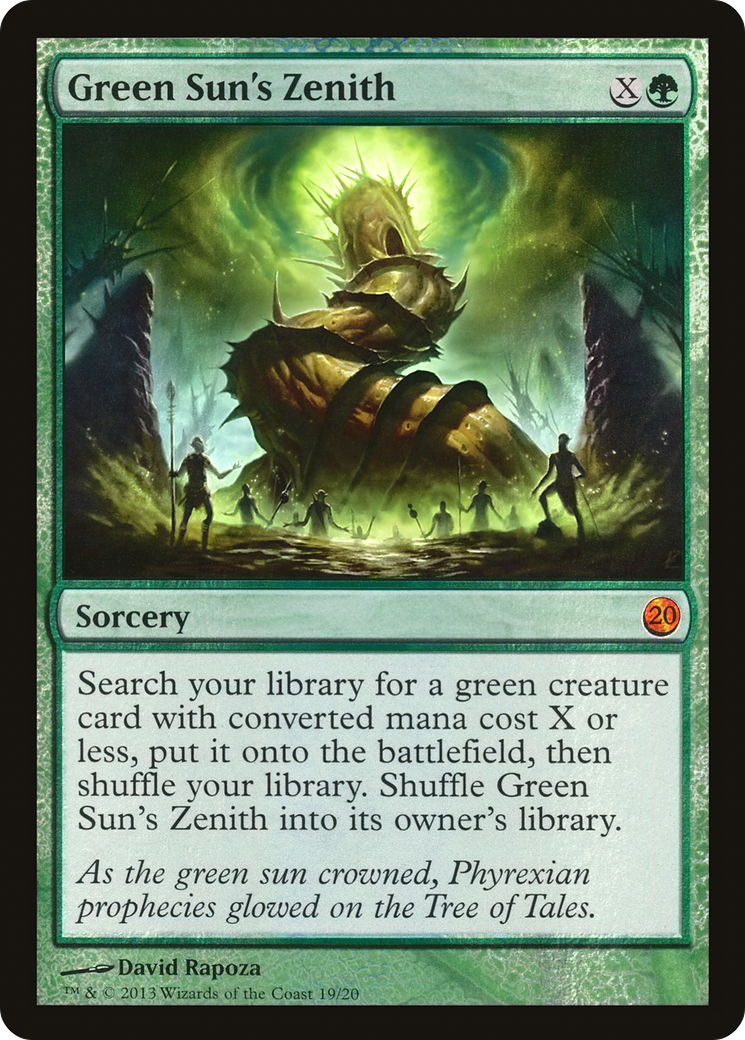 Green Sun's Zenith (V13-019) (Foil)