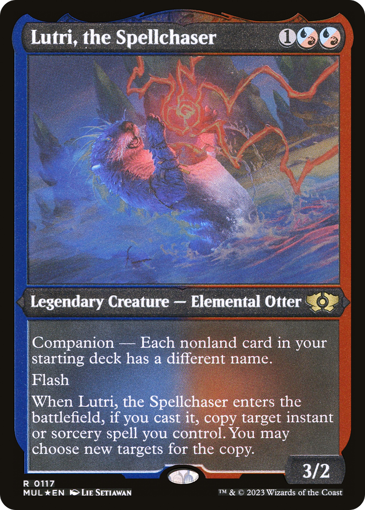 Lutri, the Spellchaser (MUL-117) (Etched Foil)