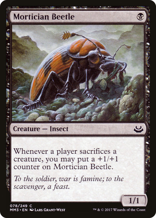 Mortician Beetle (MM3-078)