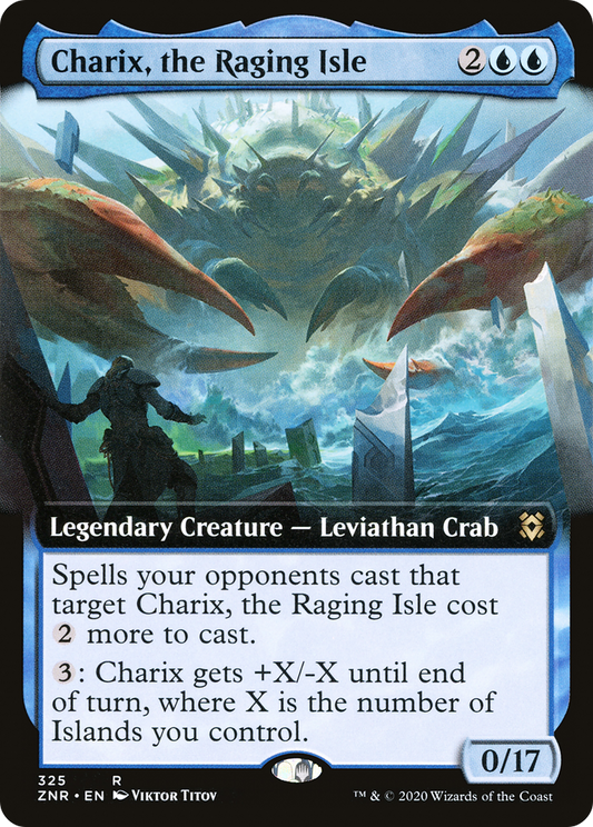 Charix, the Raging Isle (ZNR-325) (Extended Art)
