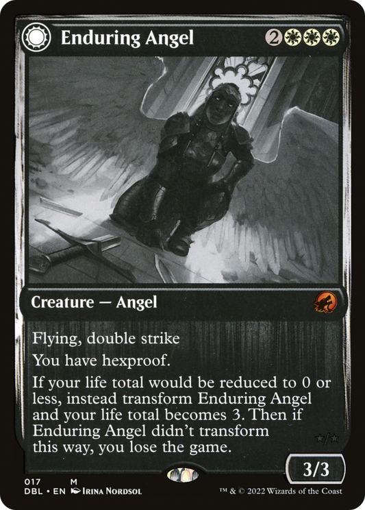 Enduring Angel // Angelic Enforcer (DBL-017) (Foil)