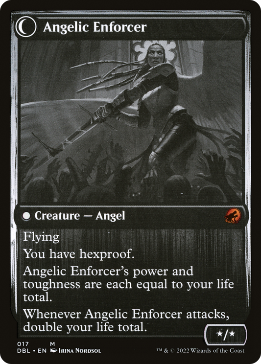 Enduring Angel // Angelic Enforcer (DBL-017) (Foil)