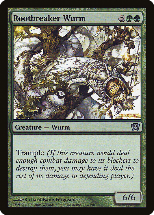 Rootbreaker Wurm (9ED-267★) (Foil)