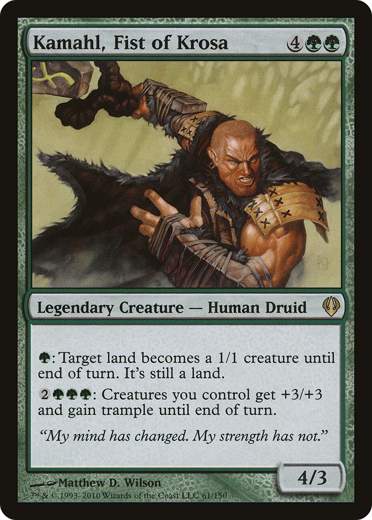 Kamahl, Fist of Krosa (ARC-061)