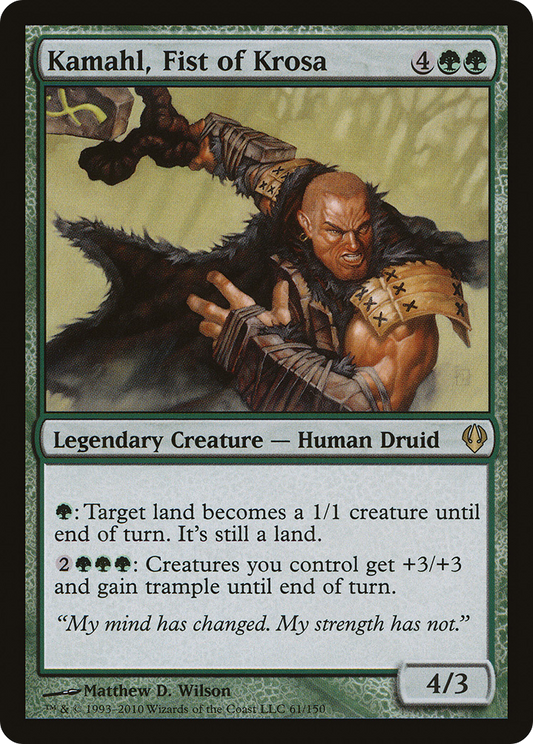 Kamahl, Fist of Krosa (ARC-061)