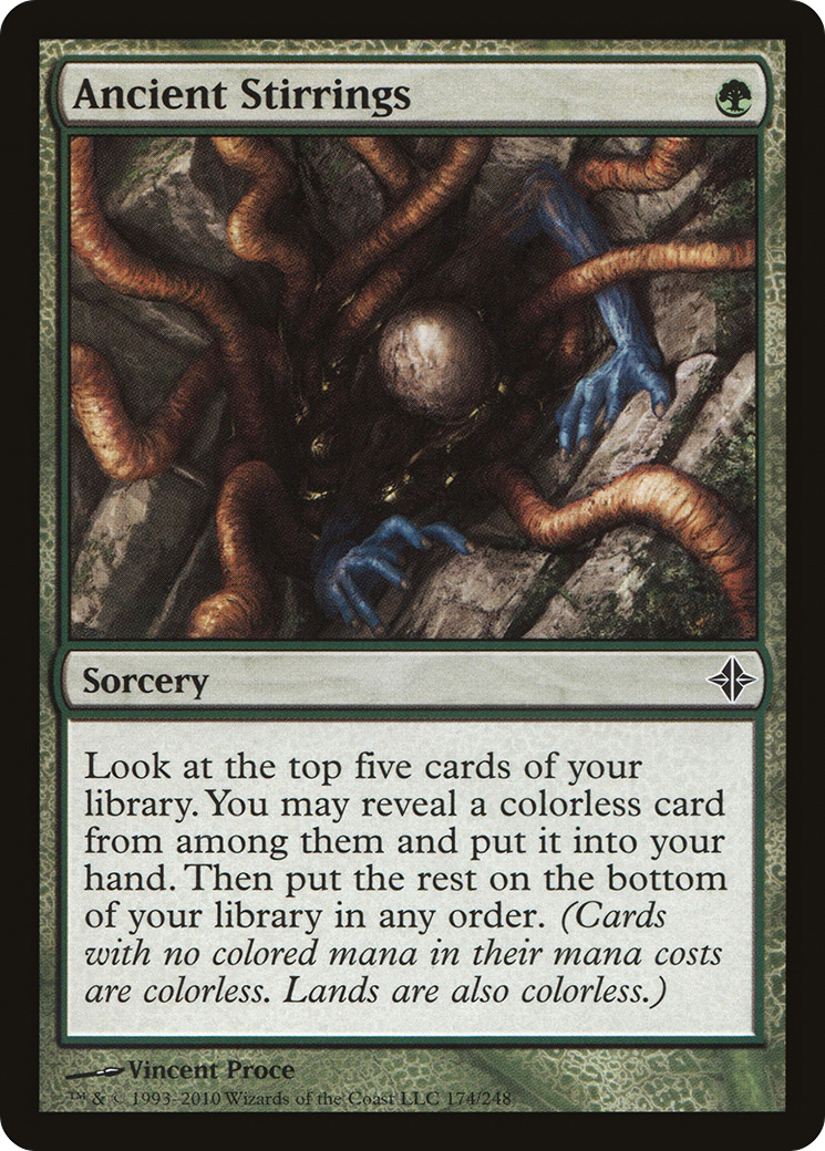 Ancient Stirrings (ROE-174) (Foil)