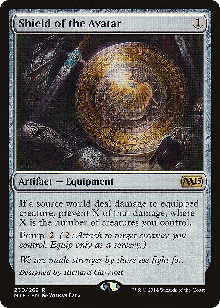 Shield of the Avatar (M15-230) (Foil)