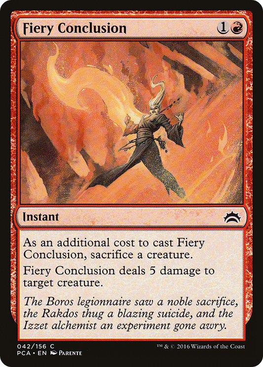 Fiery Conclusion (PCA-042)