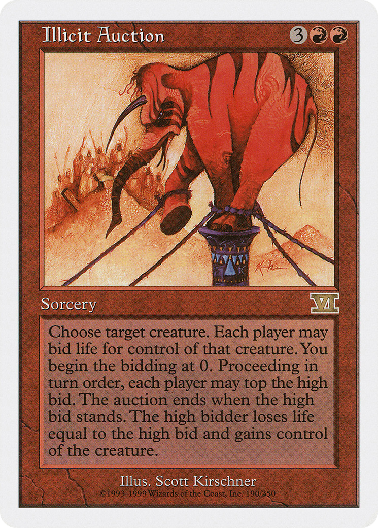 Illicit Auction (6ED-190)