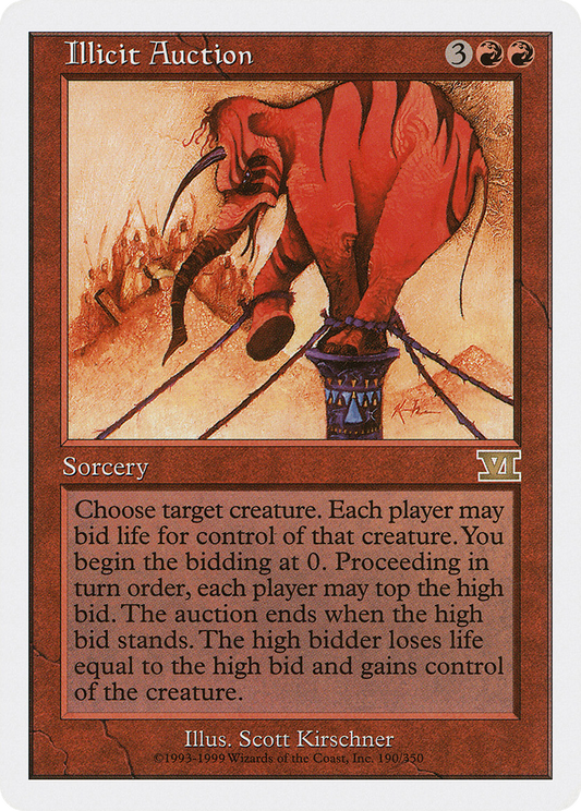 Illicit Auction (6ED-190)
