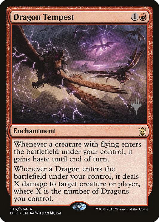 Dragon Tempest (PPKHM-136P) (Foil)