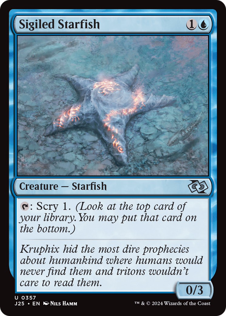Sigiled Starfish (J25-357)