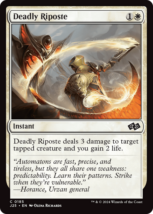Deadly Riposte (J25-185)