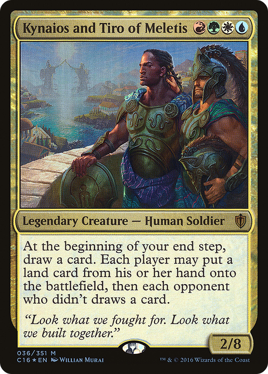 Kynaios and Tiro of Meletis (C16-036) (Foil)