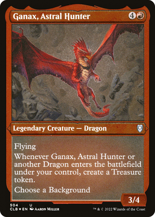 Ganax, Astral Hunter (CLB-504) (Etched Foil)
