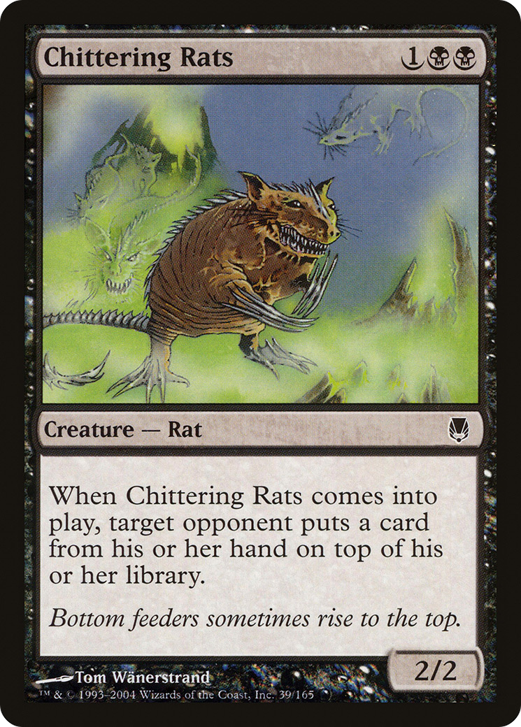 Chittering Rats (DST-039) (Foil)