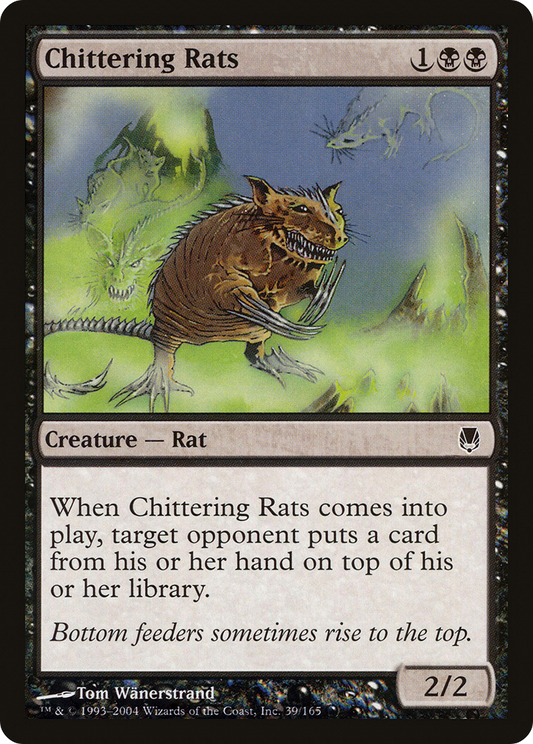 Chittering Rats (DST-039) (Foil)