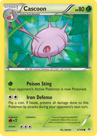 Cascoon (ROS-006) (Reverse Holofoil)