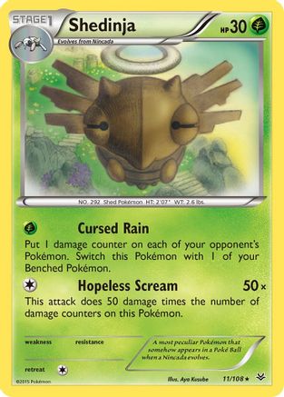 Shedinja (ROS-011) (Reverse Holofoil)