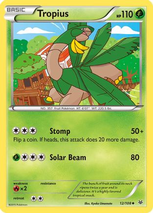 Tropius (ROS-) (Reverse Holofoil)