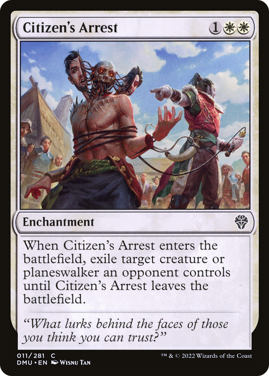 Citizen's Arrest (DMU-011) (Foil)