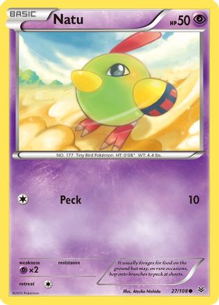 Natu (27) (ROS-027) (Reverse Holofoil)
