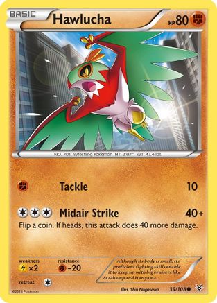 Hawlucha (ROS-039) (Reverse Holofoil)