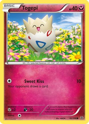 Togepi (ROS-043) (Reverse Holofoil)