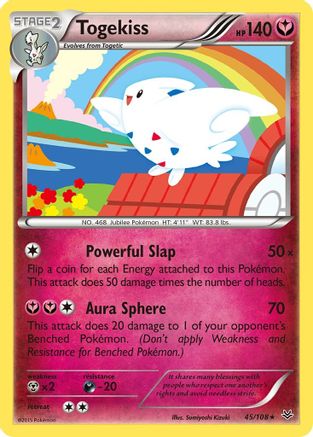 Togekiss (45) (ROS-045) (Reverse Holofoil)