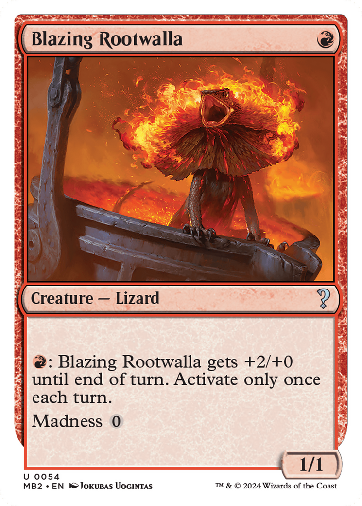 Blazing Rootwalla (MB2-054)