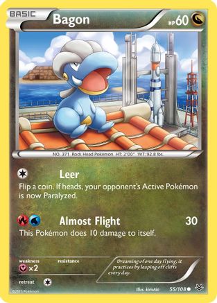 Bagon (55) (ROS-055) (Reverse Holofoil)