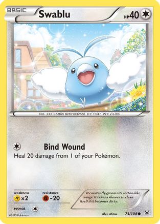 Swablu (ROS-073) (Reverse Holofoil)