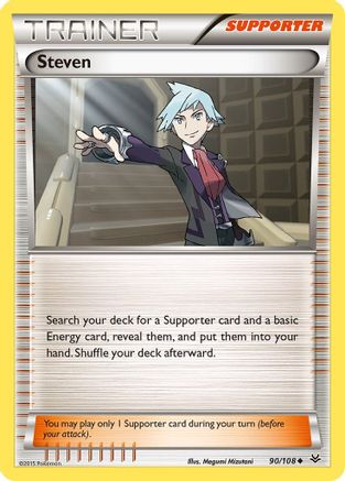 Steven (ROS-090) (Reverse Holofoil)