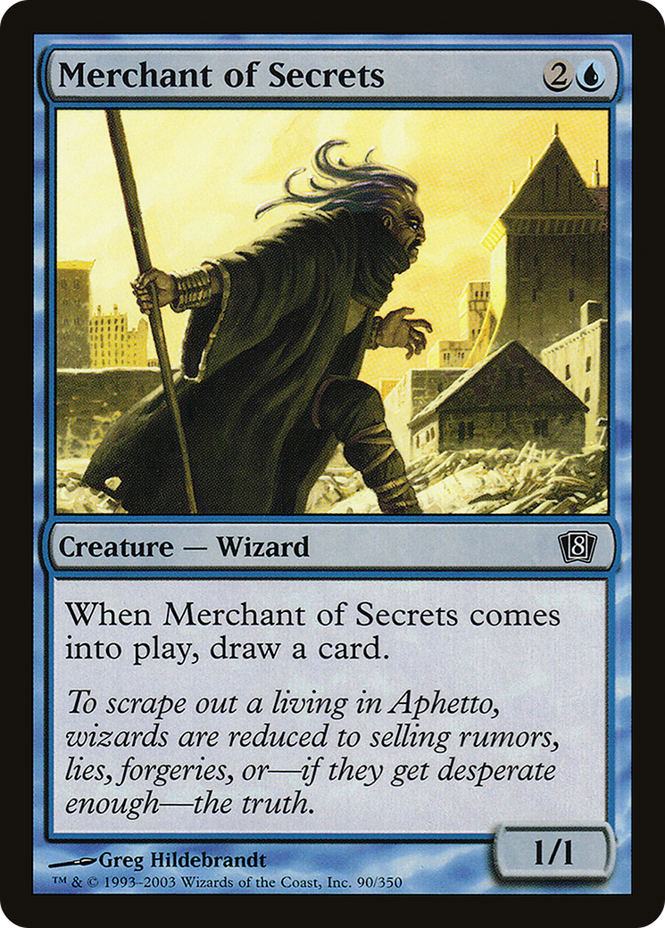 Merchant of Secrets (8ED-90★) (Foil)