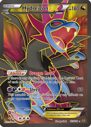 Hydreigon EX (103 Full Art) (ROS-103) (Holofoil)