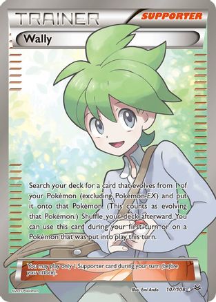 Wally (107 Full Art) (ROS-107) (Holofoil)
