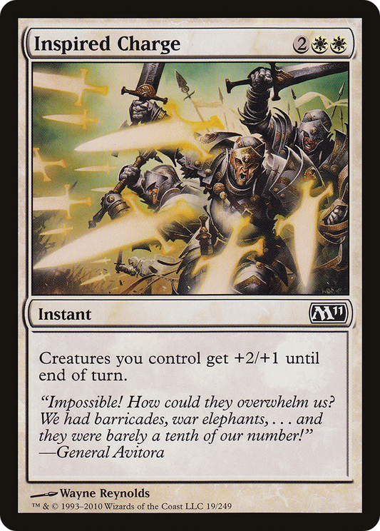 Inspired Charge (M11-019) (Foil)